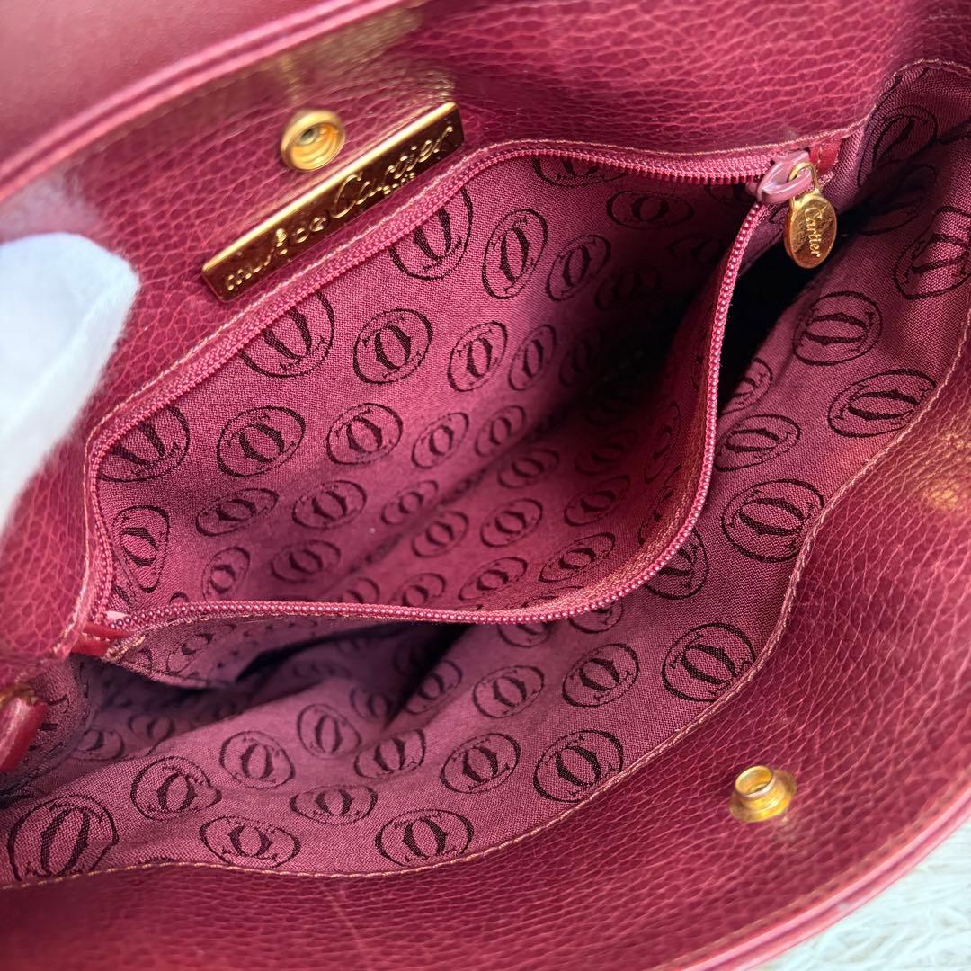 美品✨Cartier カルティエ マストライン トリニティ ショルダーバッグ