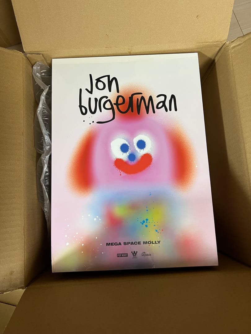 国内正規品MEGA SPACE MOLLY 400% Jon Burgerman