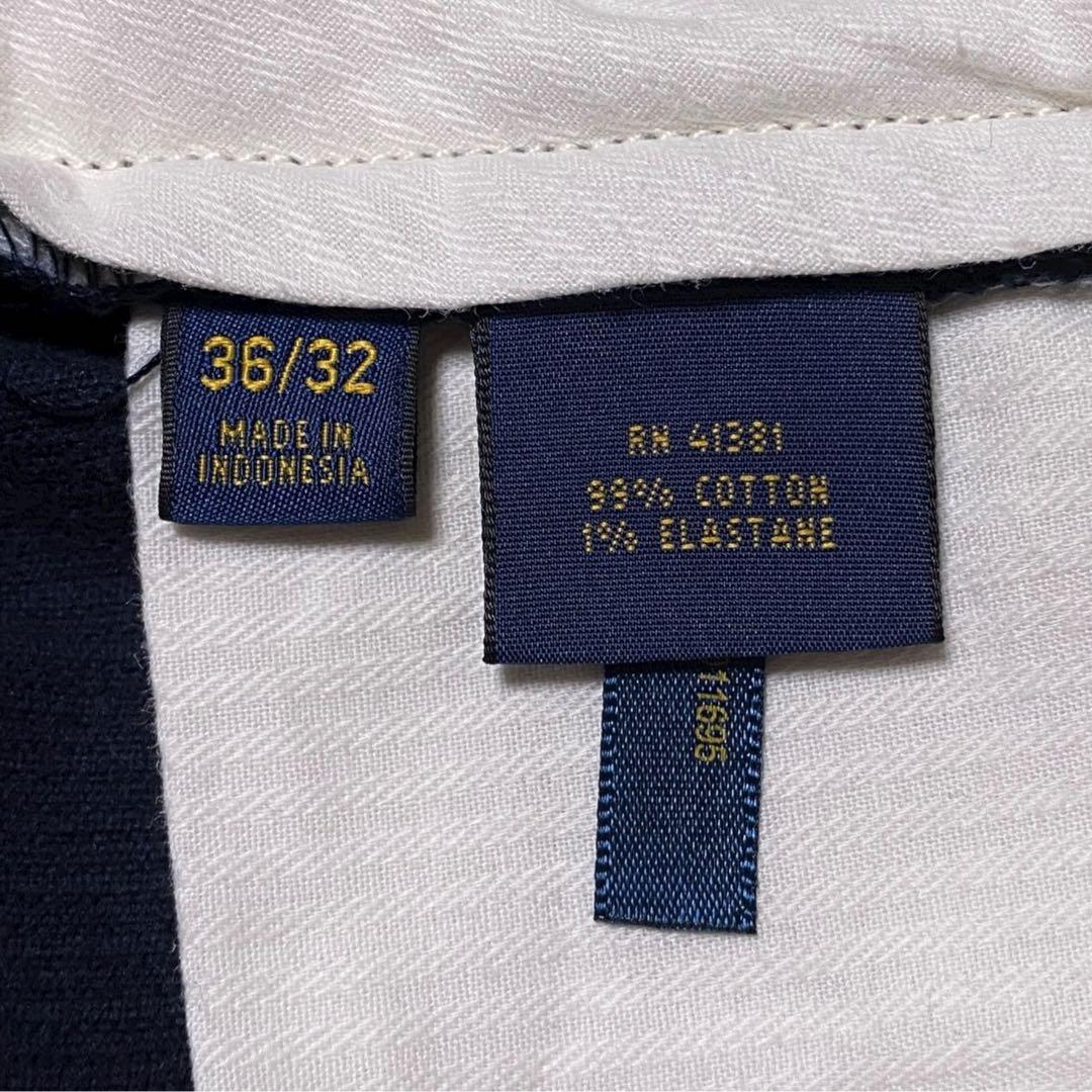 ポロラルフローレン 太畝コーデュロイパンツネイビー36/32クラシックフィット