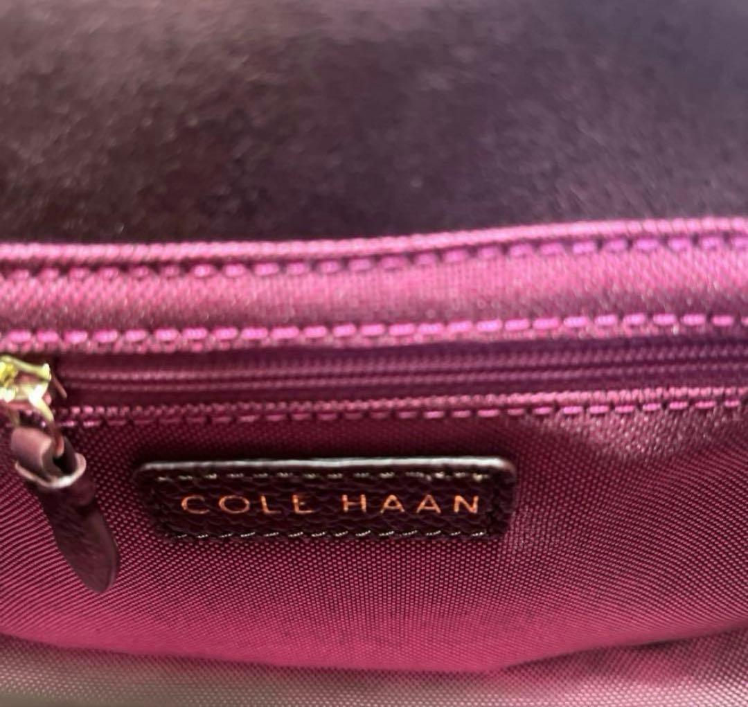 カナリア 新品未使用コールハーン　クラッシックミニサドルショルダーバッグ