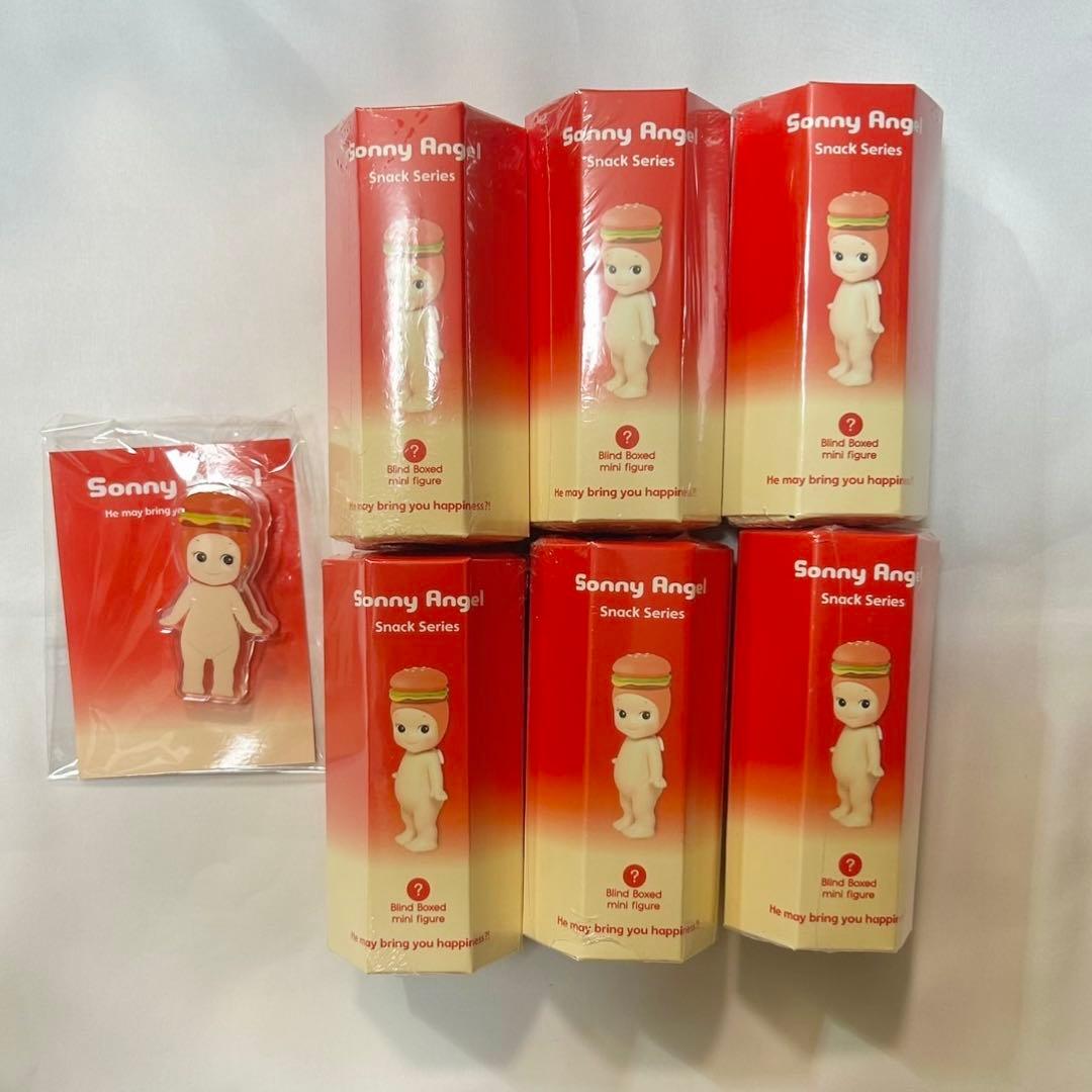 ソニーエンジェル スナックシリーズ 6個セット クリップマグネット付き