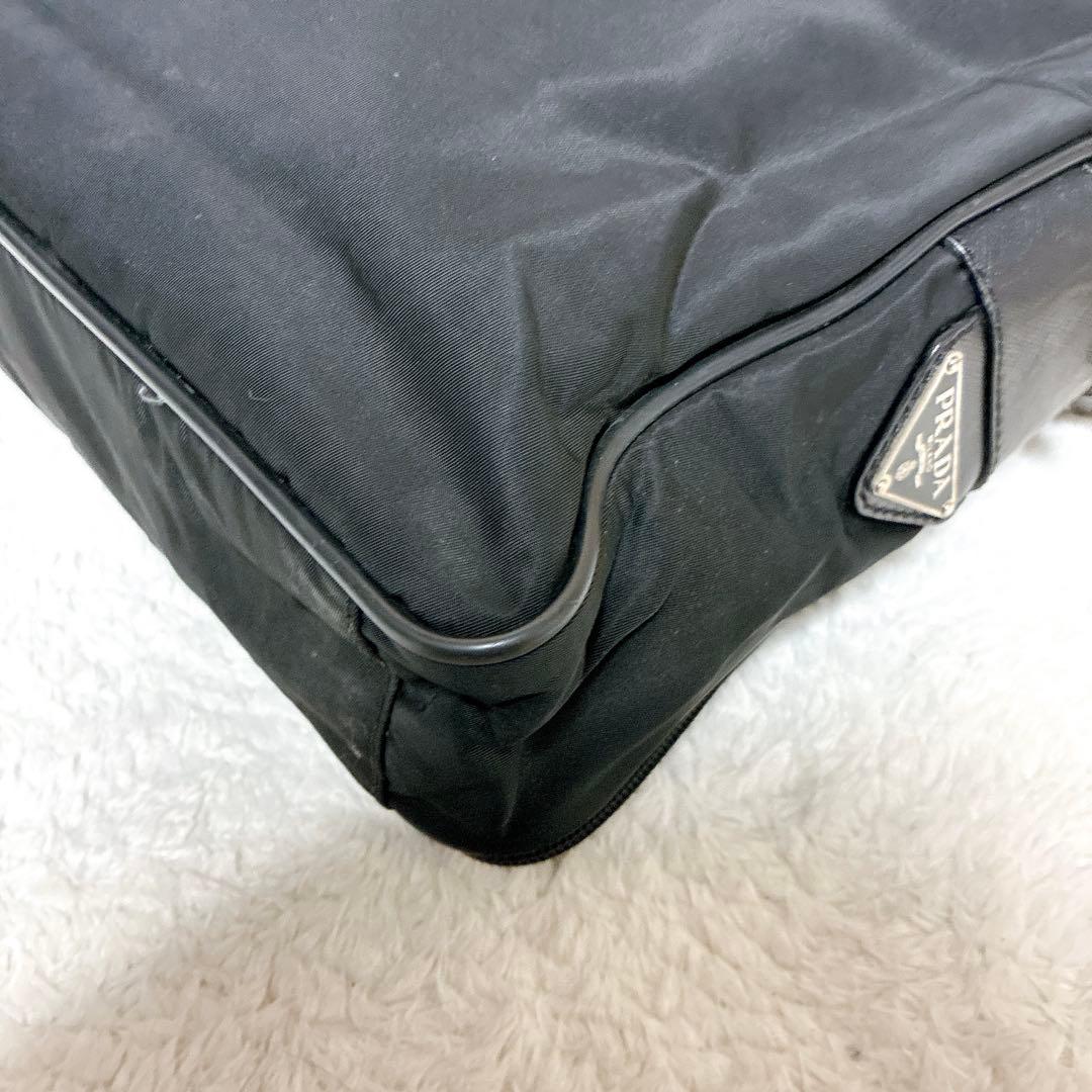 PRADA プラダ　ビジネスバッグ　ブリーフケース　トライアングルロゴ　ナイロン