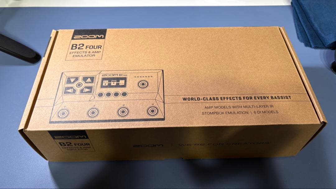 ZOOM B2 Four ベースエフェクター