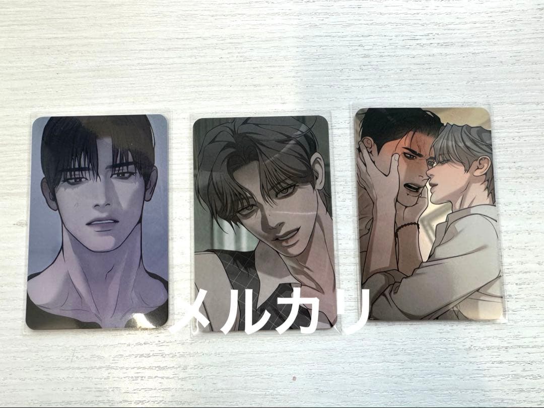 韓国BL LEBOM コラボカフェ 真珠を産む少年 発火 特典トレカ 발화