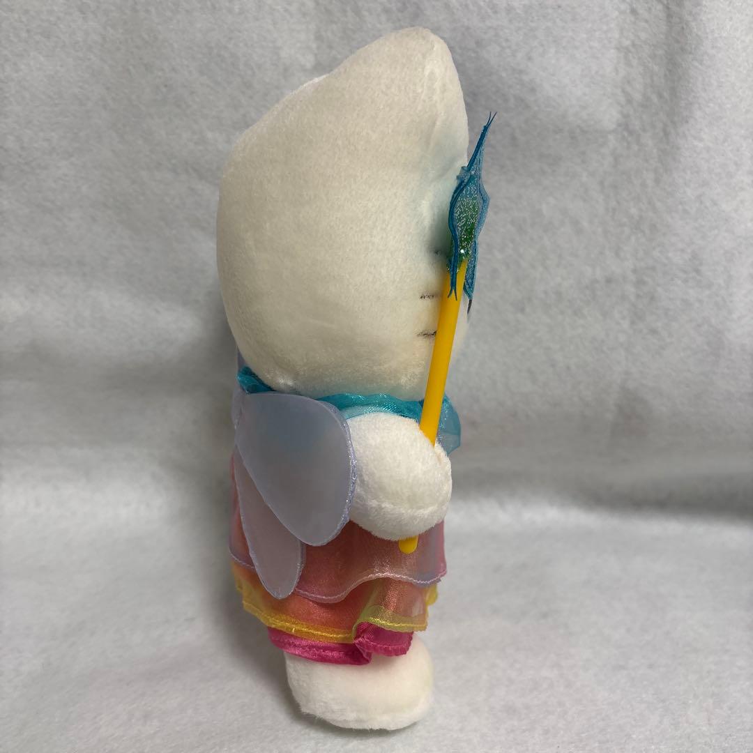 サンリオ　フェアリー　ハローキティ　虹　ぬいぐるみ　レトロ