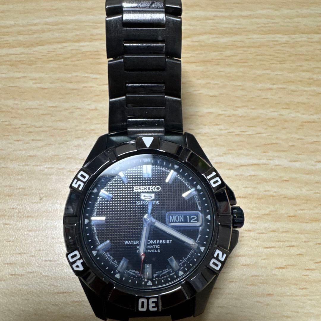SEIKO 5 スポーツ 自動巻き 動作良好