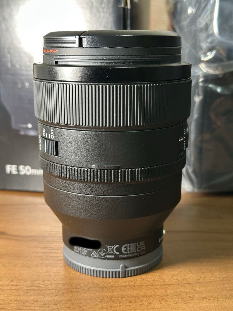 【週末限定特価】超美品 sony FE 50mm F1.2 GM レンズ