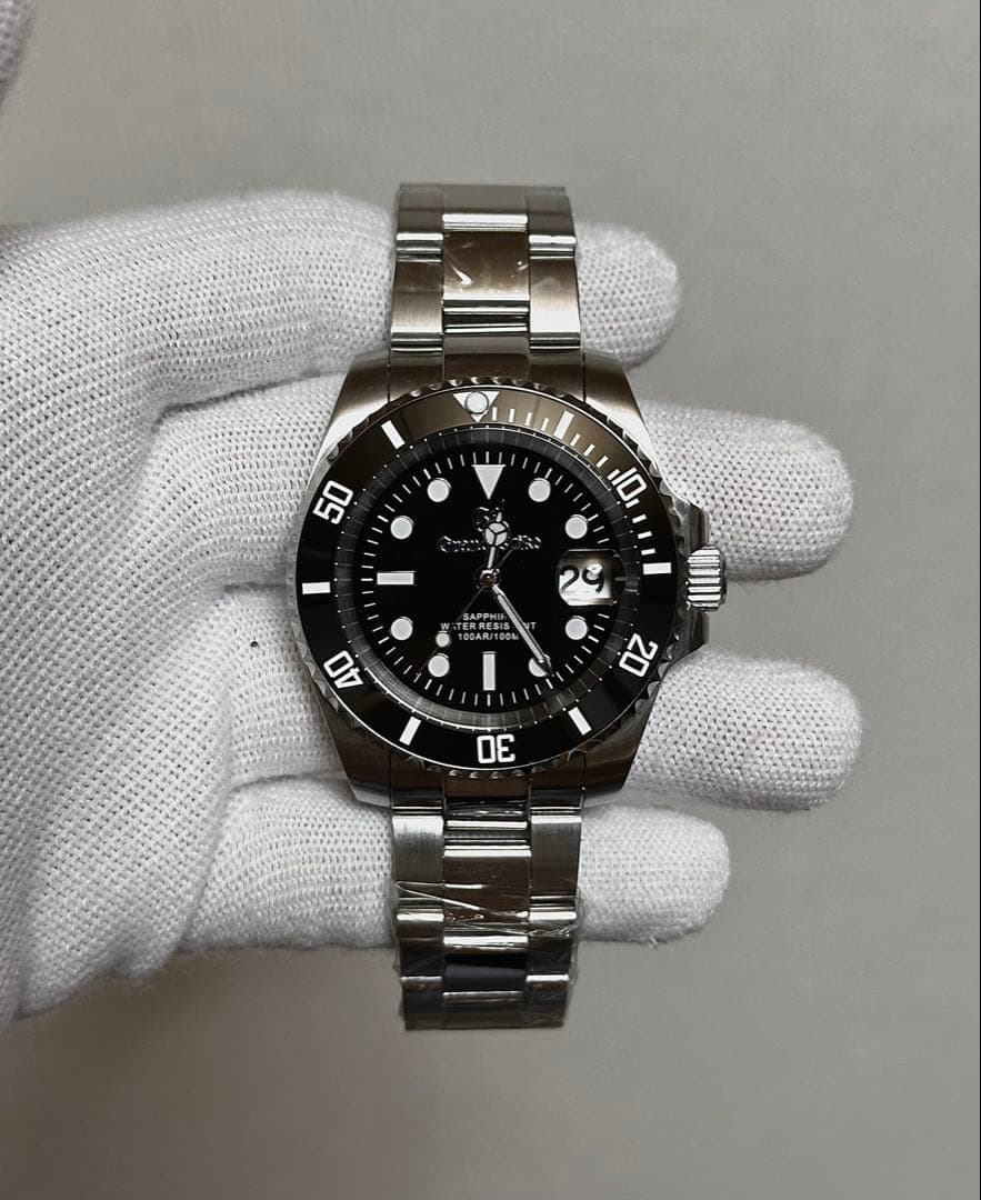 ミ*キ様 MOD カスタム腕時計メンズクォーツ