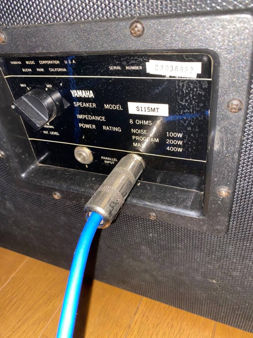 札幌近郊で引き取り限定、YAMAHA s115MTステージメインスピーカーペア