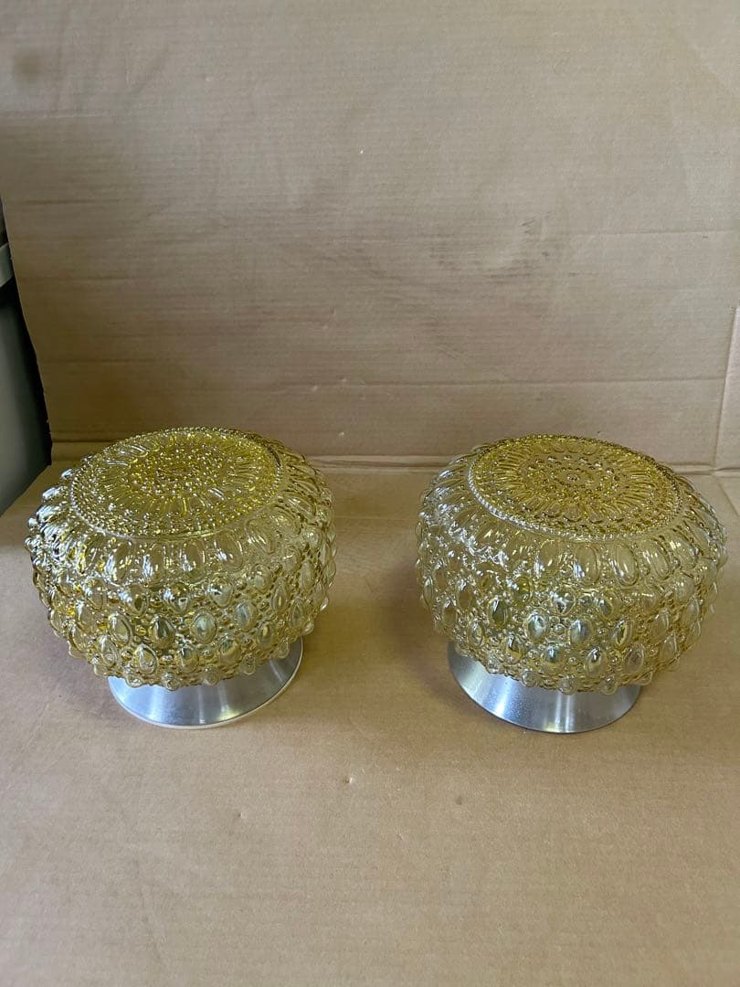 昭和レトロ　アンティーク　ブラケット照明　２基セット　純喫茶　中古品