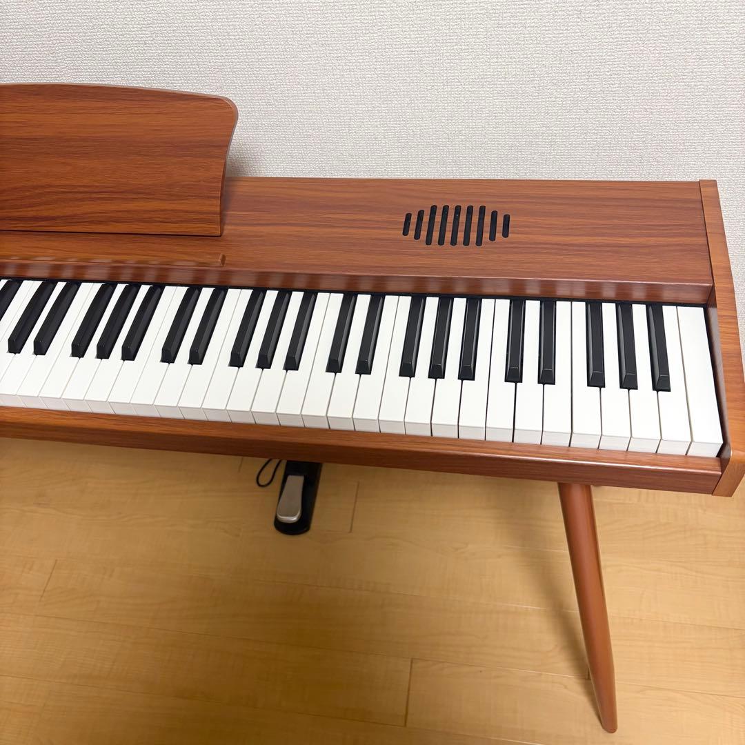 【新品】(組立済み)電子ピアノ 88鍵盤 木製 給電タイプ