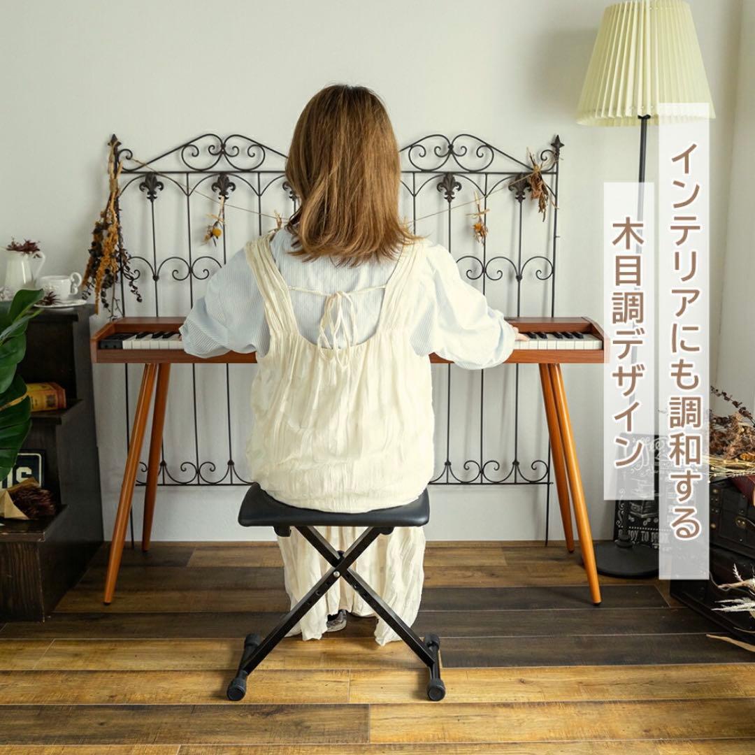 【新品】(組立済み)電子ピアノ 88鍵盤 木製 給電タイプ