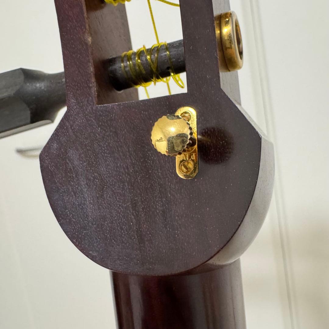 津軽三味線 子持ち綾杉　太棹