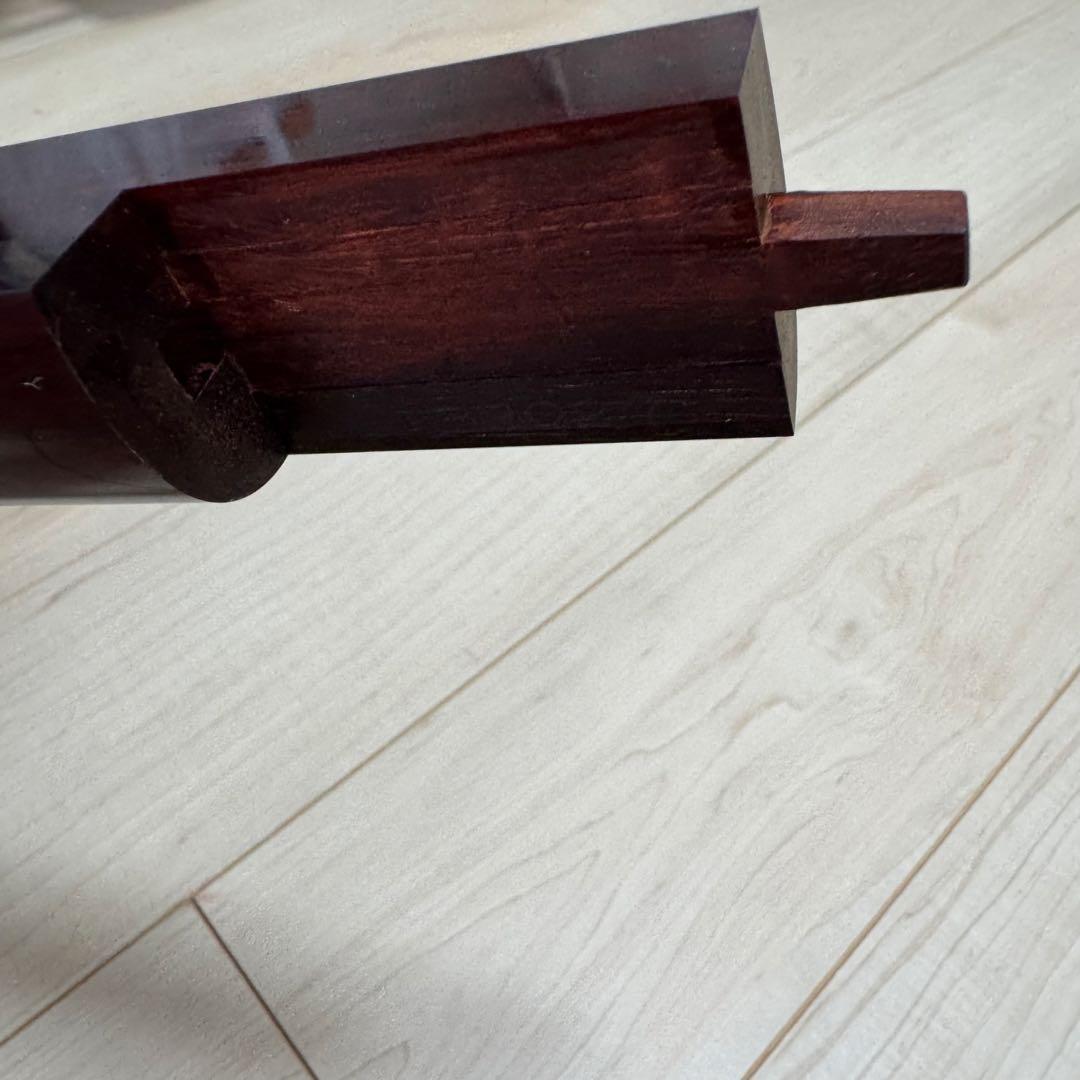 津軽三味線 子持ち綾杉　太棹