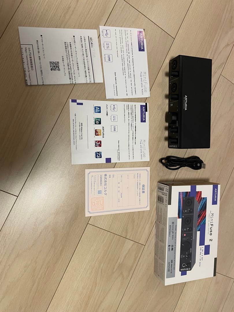 DTM・DAW arturia minifuse2 black