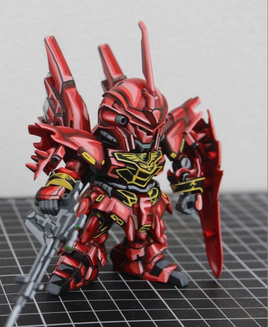 SDガンダム EXスタンダード 013 MSN-06S シナンジュ リペイント