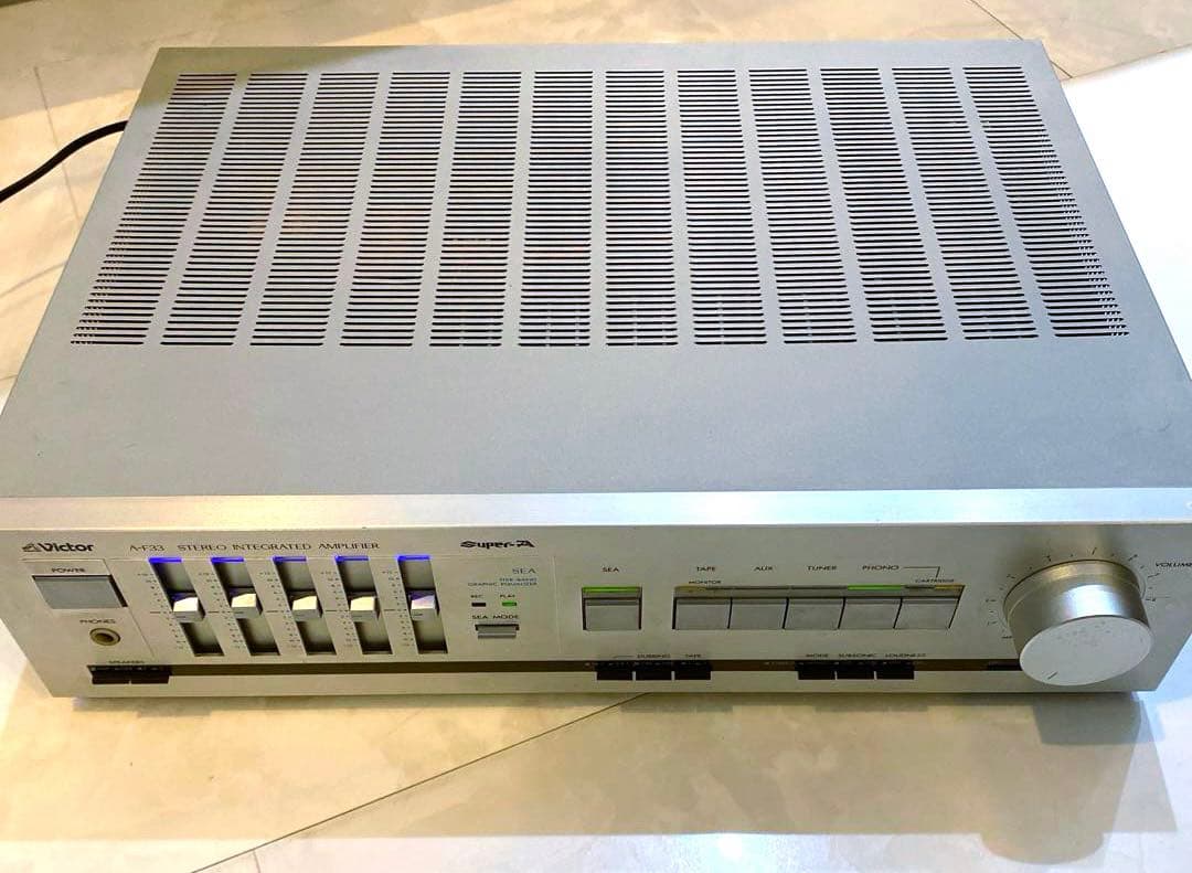 Victor プリメインアンプ A-F33 SEA搭載モデル ビクター