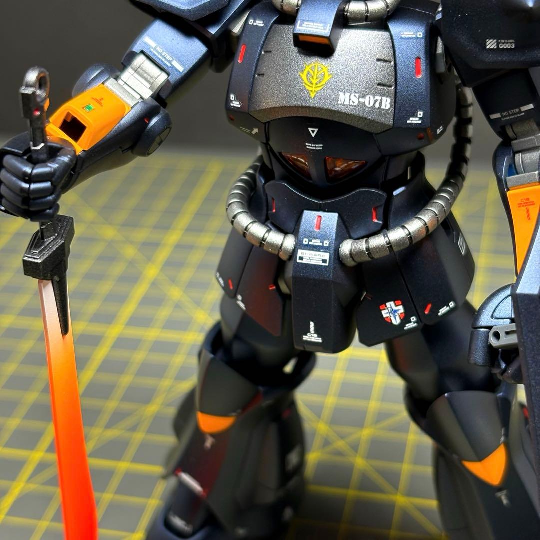 HG 1/144 グフ リバイブ 塗装 完成品 （機動戦士ガンダム）　ガンプラ