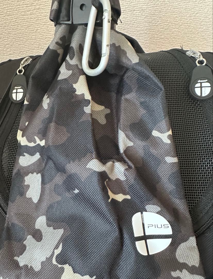 PIUS ペットバッグ ペット用キャリーバッグ リュック　ハードキャリー3way