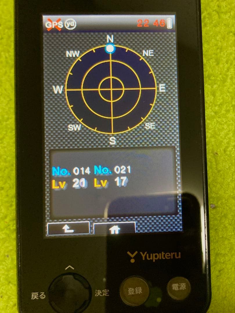 【60%引き】ゴルフナビ　ユピテルYGN6100 大画面タッチパネル　高低差OK