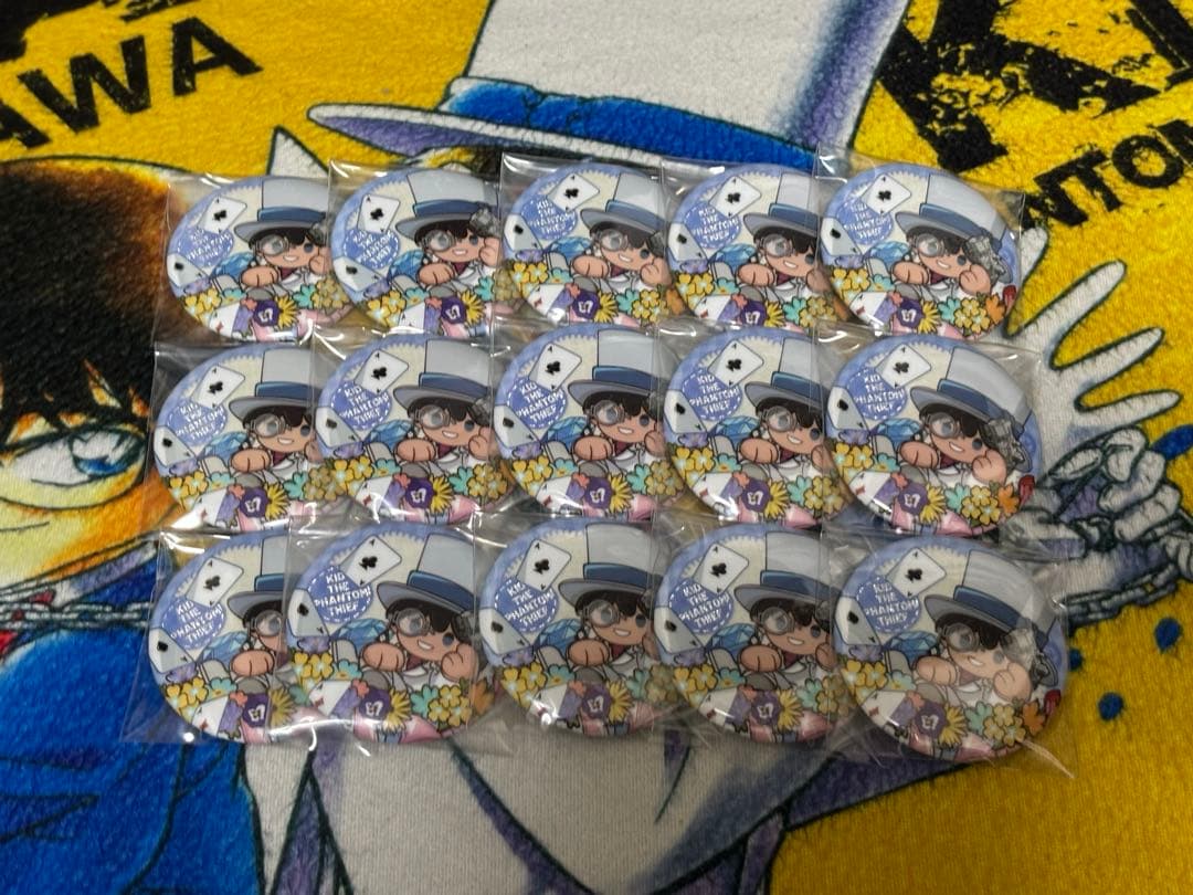 名探偵コナン 缶バッジ 怪盗キッド 海外 Doll