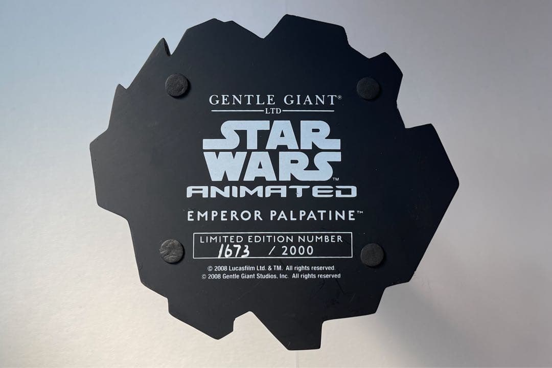 STAR WARS アニメーション エンペラー・パルパティーン 2000体限定品