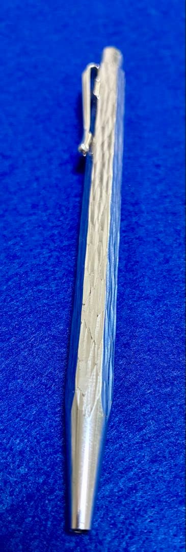 カランダッシュ　ベネシアン　ボールペン　銀張