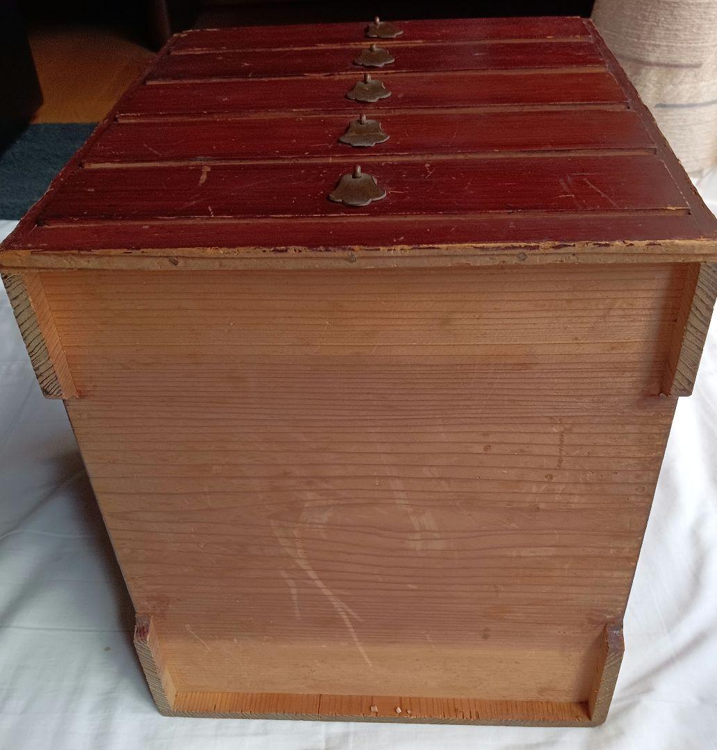 ✩文久2年　書き込み　ヴィンテージ　アンティーク　小引き出し　木製　レトロ