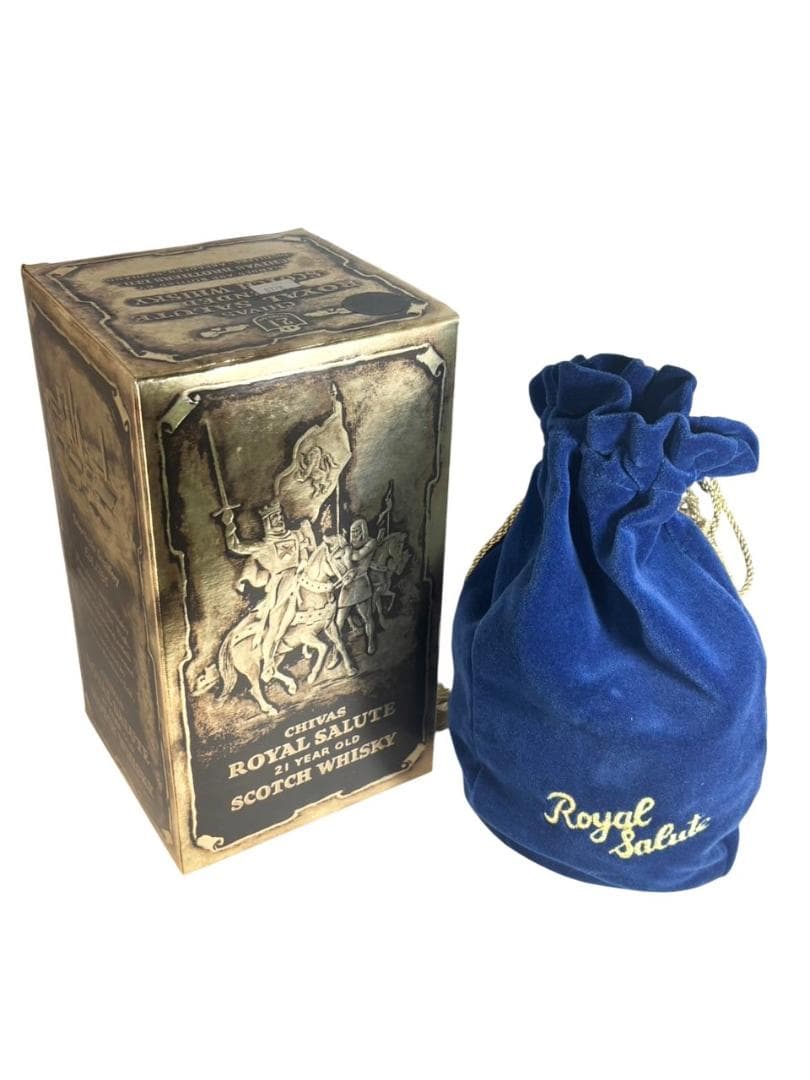 【9293】シーバスブラザーズ ロイヤルサルート 21年 青陶器