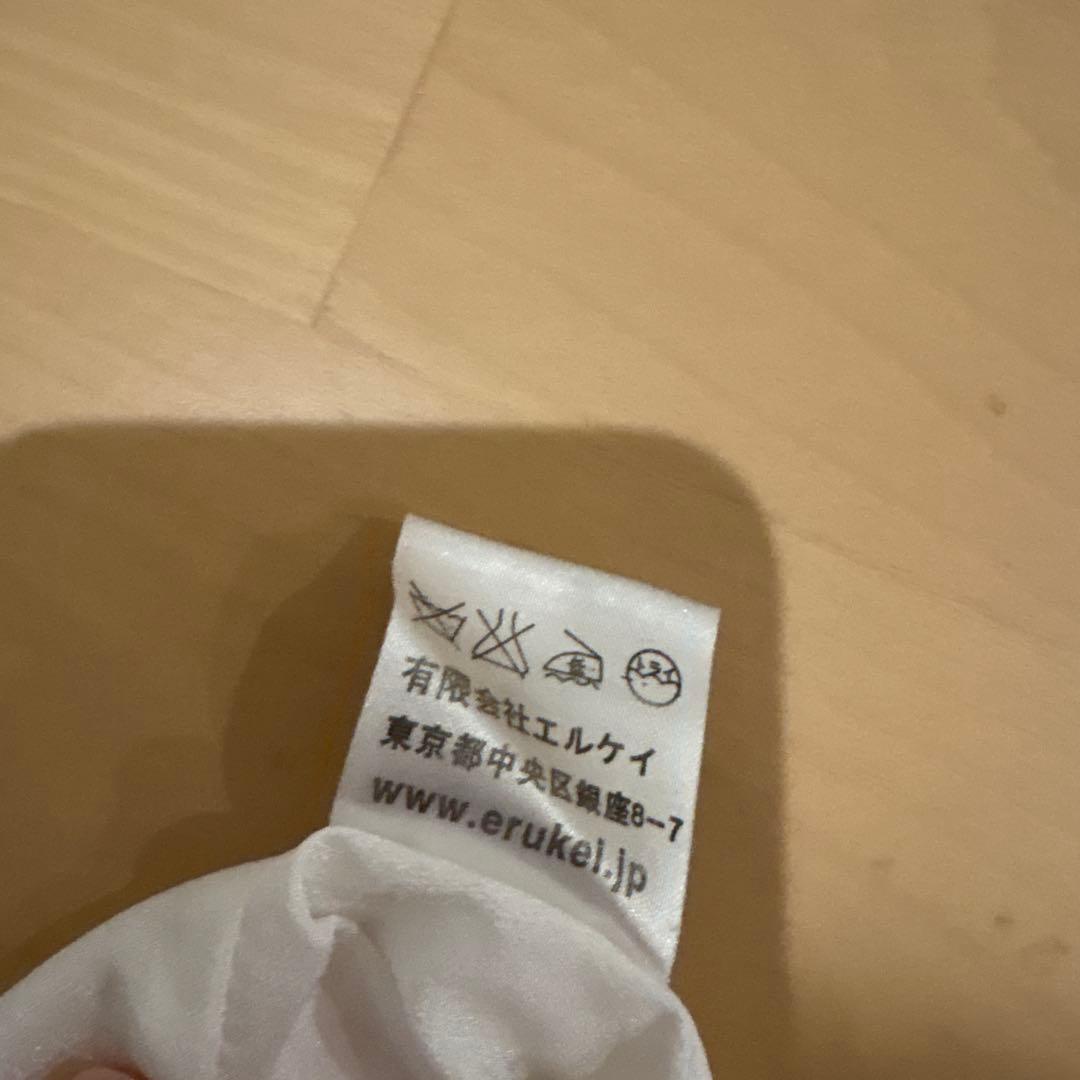 エルケイ ERUKEI花柄ノースリーブひざ丈ワンピース