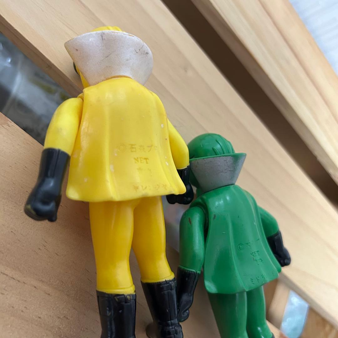 秘密戦隊ゴレンジャー　ソフビ　ポピー　5体セット　当時物　年代物