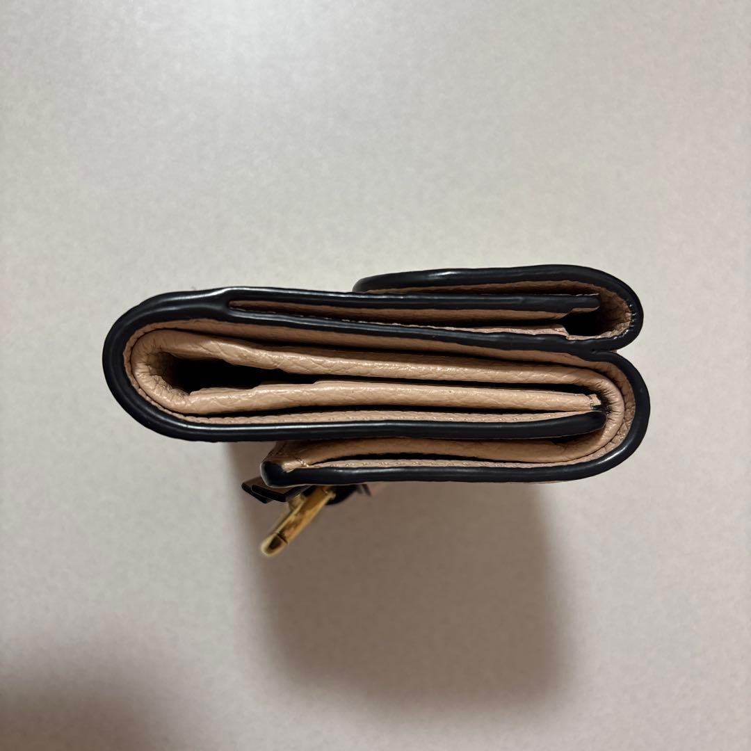 Chloé 三つ折り財布 ピンクベージュ