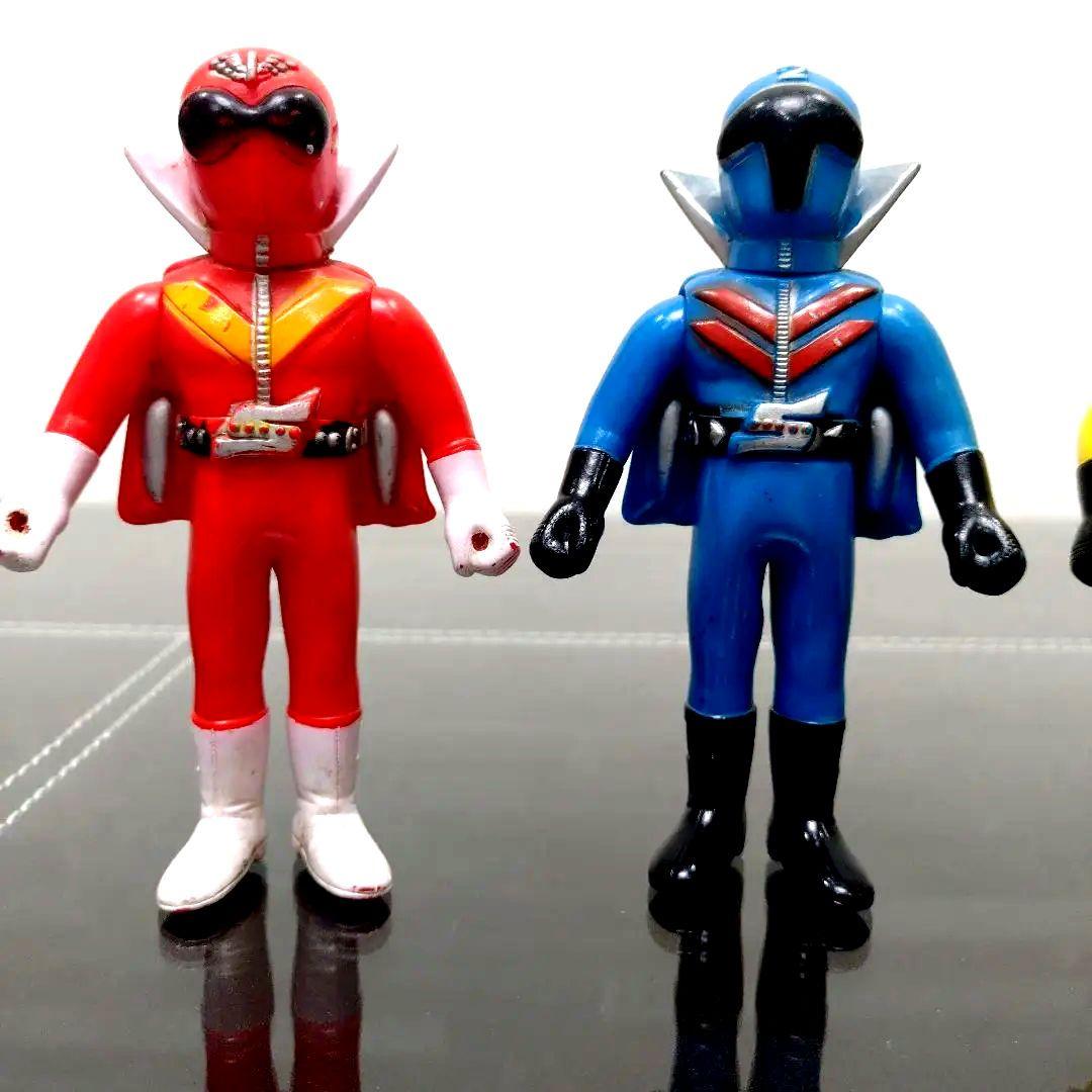 ★☆★当時物美品　ポピー　ゴレンジャー　フィギュア5体セット★☆★