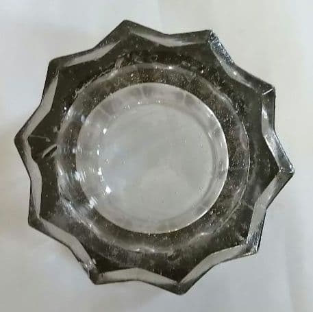 剣菊型吹き硝子コップ