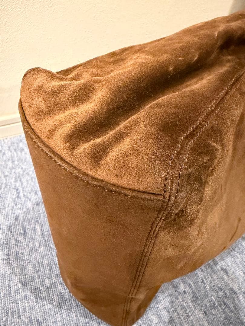 シャネル スエード×レザー ココマーク ショルダー トート フリンジ ビンテージ