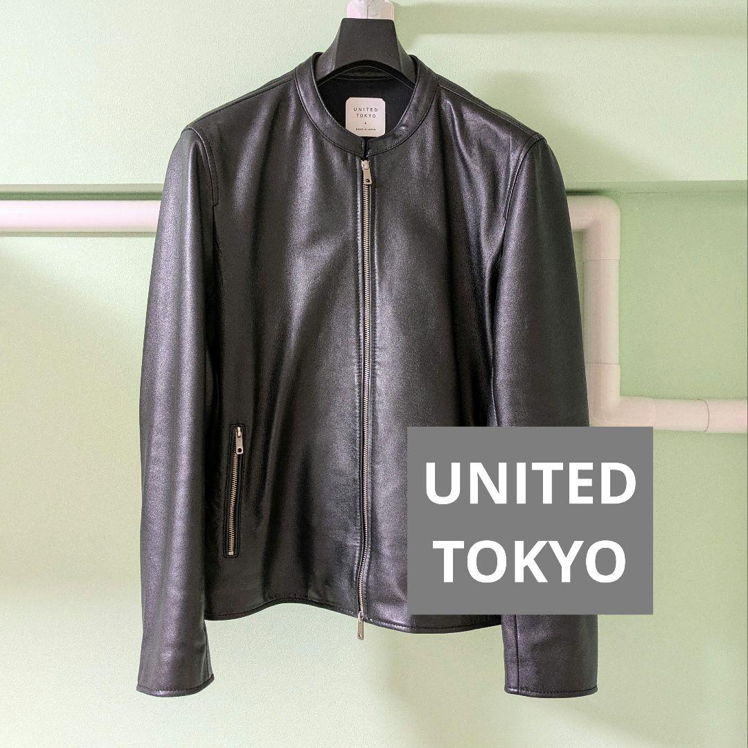 UNITED TOKYO シングルライダースジャケット サイズ4