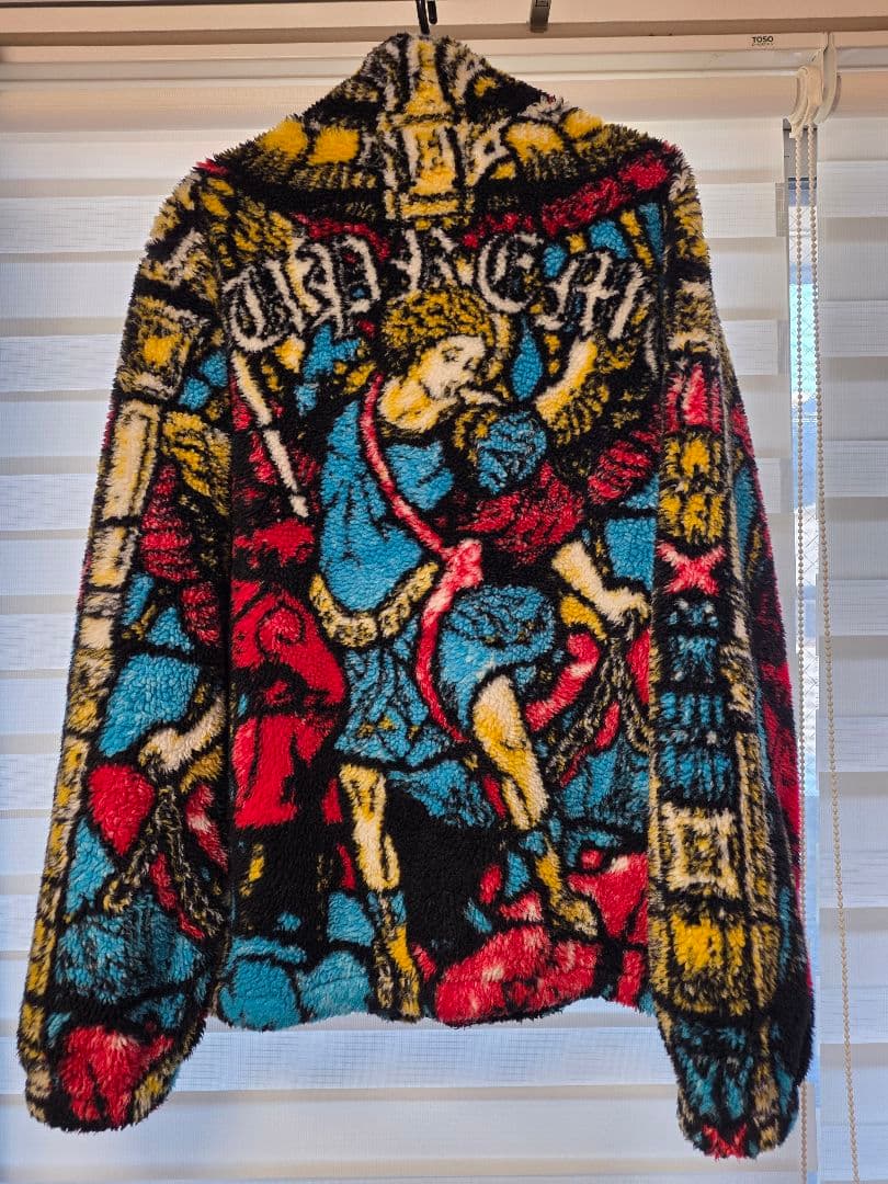 supreme　Saint Michael Fleece Jacket 21ss