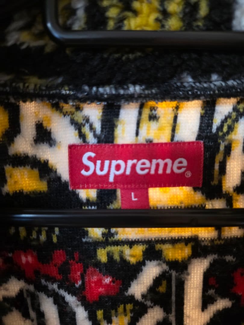 supreme　Saint Michael Fleece Jacket 21ss