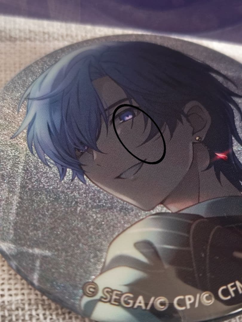 グリッター缶バッジ イベントイラストコレクション vol.28 C KAITO