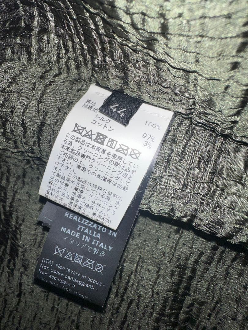 【GIORGIO BRATO】leather riders jacket