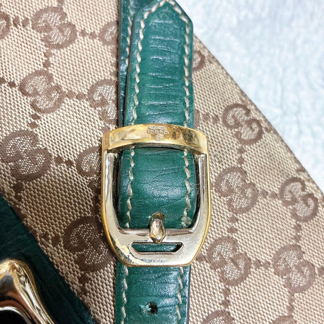 GUCCI グッチ　ショルダーバッグ シェリーライン　ホースビット