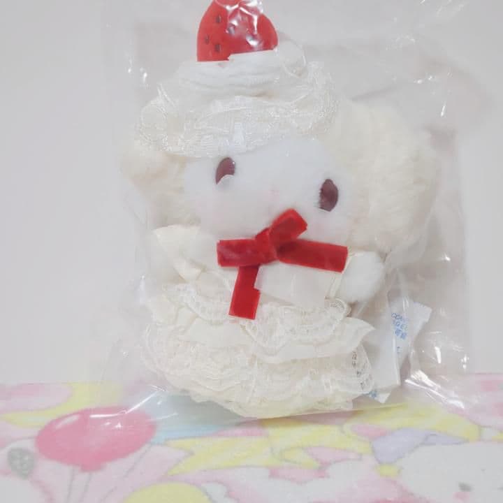 サンリオ　マイメロディ　ショートケーキ　マスコット