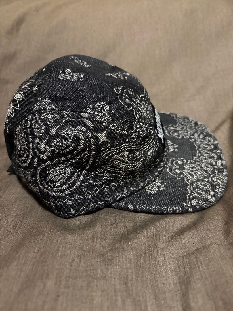 帽子 Bandana Jacquard Denim Camp Cap