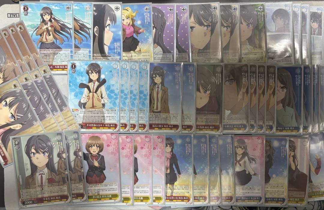 ヴァイス8扉青ブタ　1/25〜制限対応　青春ブタ野郎 ヴァイスシュバルツ　デッキ