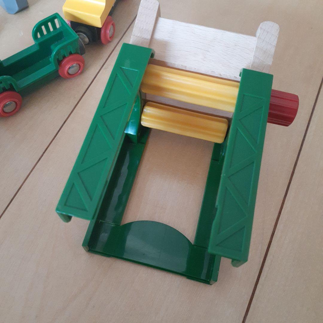 BRIO 木製鉄道セット 車両付き　イケア含む