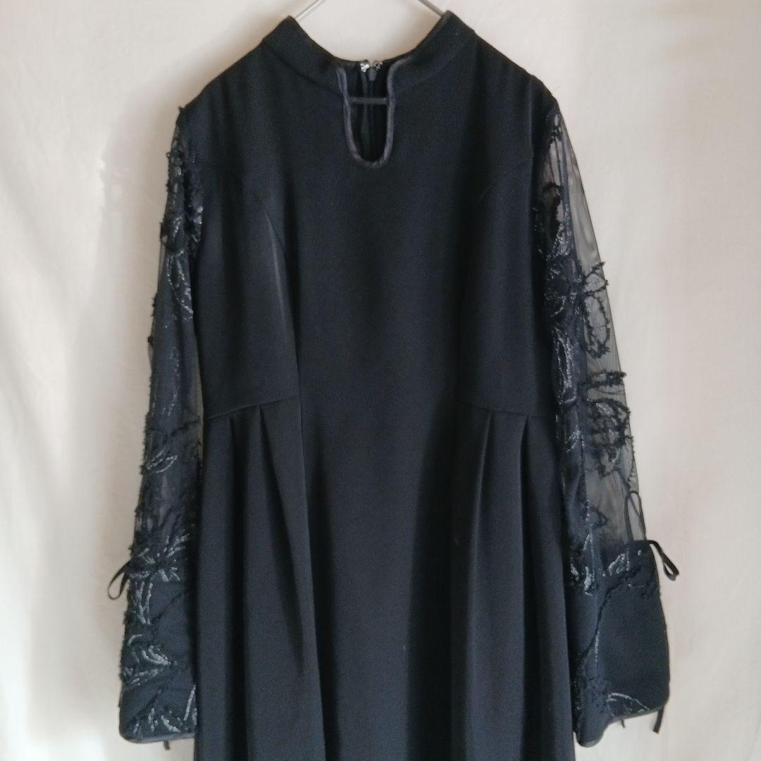 【美品】niana レース ワンピース ドレス 結婚式 お呼ばれ 低身長さん