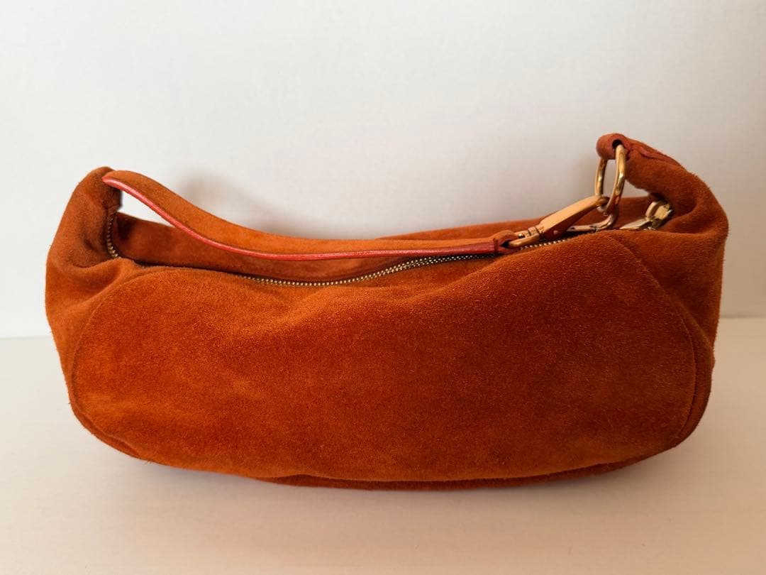 美品　ミュウミュウ　 スエード 花柄