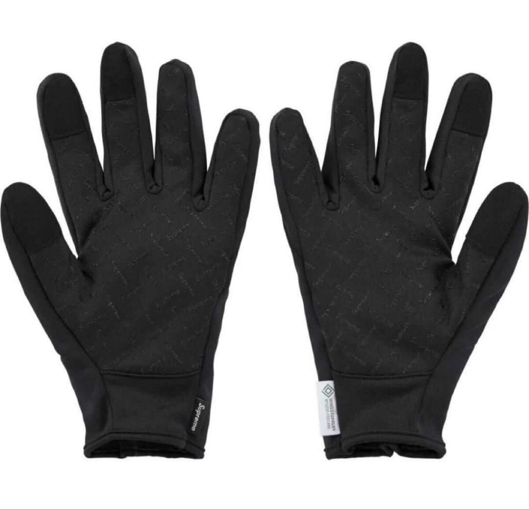★Supreme WINDSTOPPER Zip Gloves Black M★