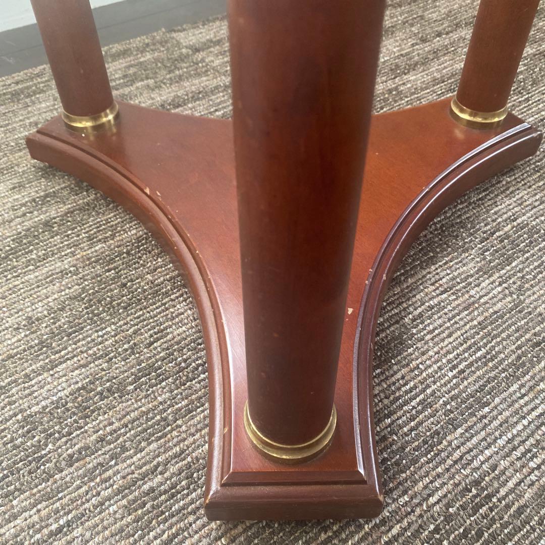 大理石天板の西洋家具テーブル