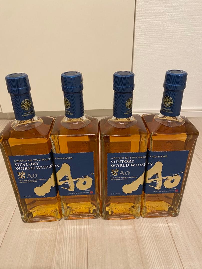 SUNTORY Ao ウイスキー 700ml 4本セット